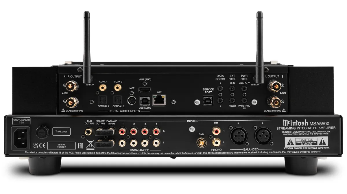 McIntosh MSA5500 -  універсальний підсилювач