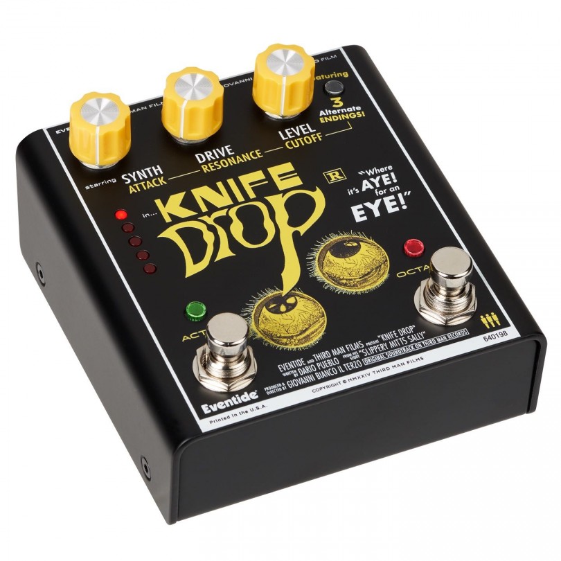 Eventide Knife Drop Fuzz Octave Pedal